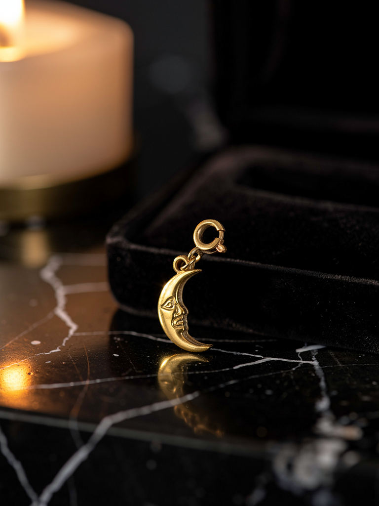 Crescent Moon Charm