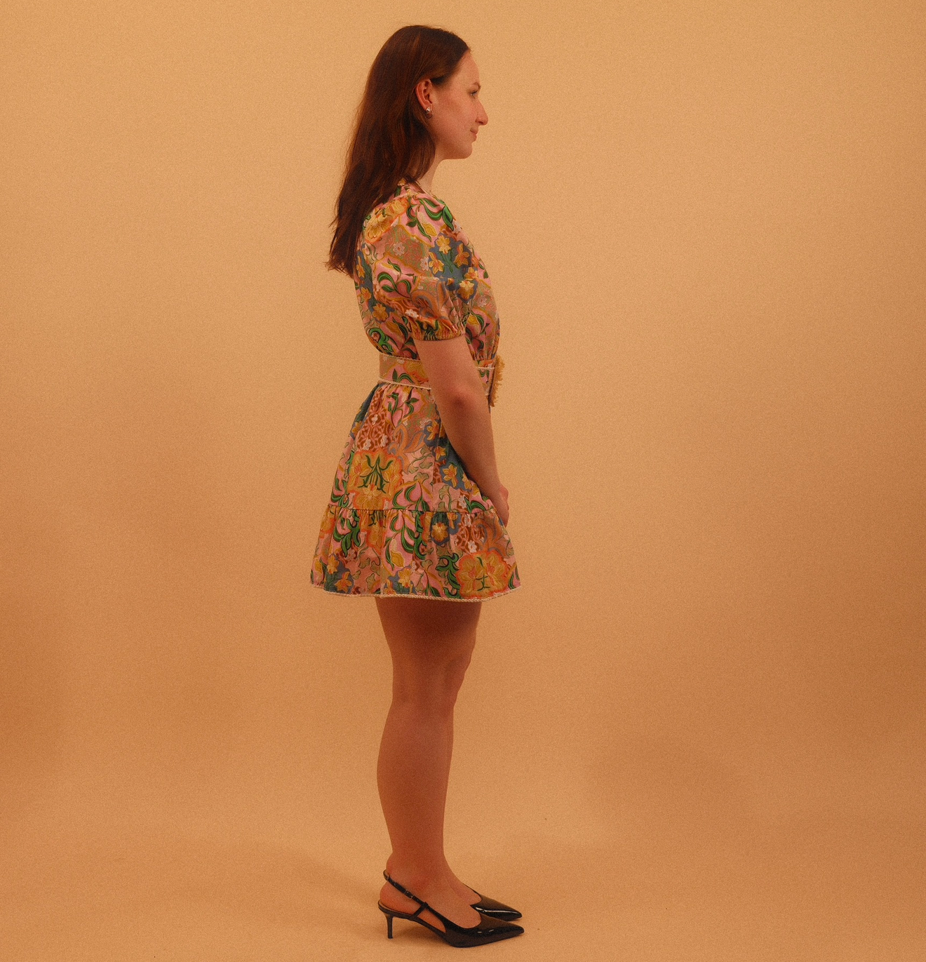 Chloe Floral Mini Dress