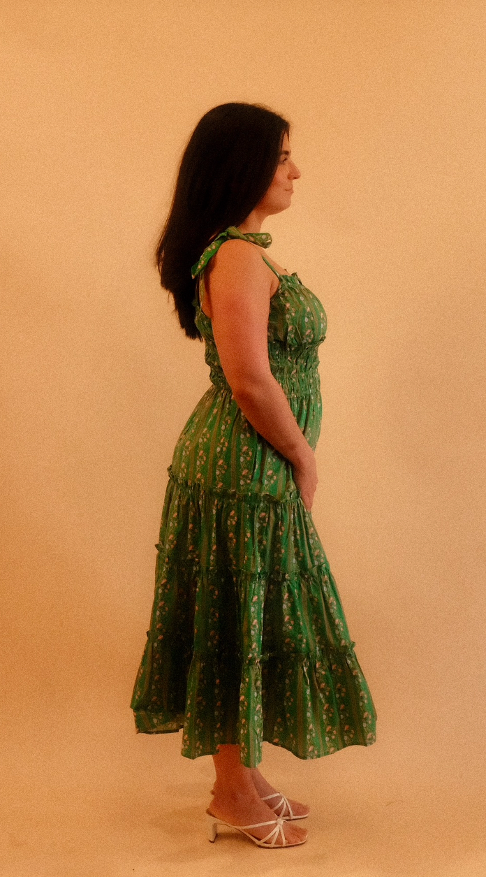 Amma Floral Midi Dress