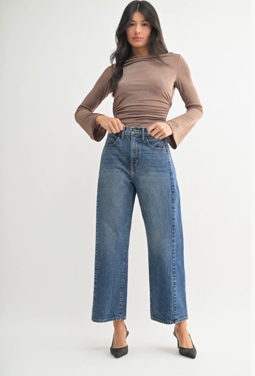 Nick Denim Barrel Jean