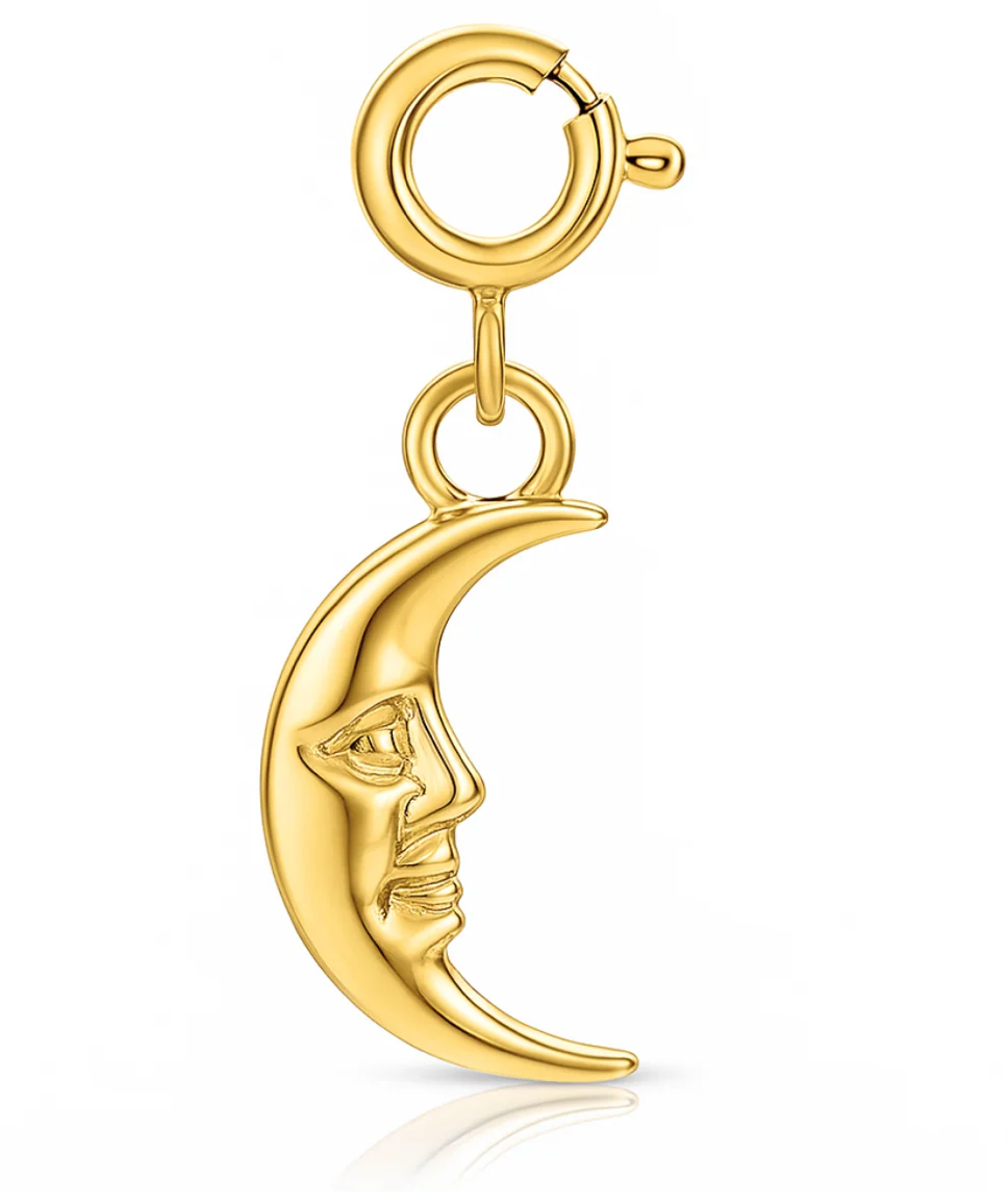 Crescent Moon Charm