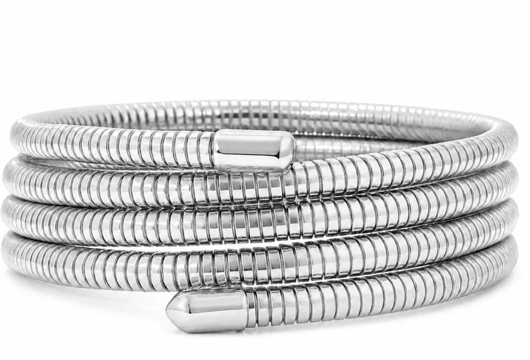 Priya Coil Wrap Bracelet