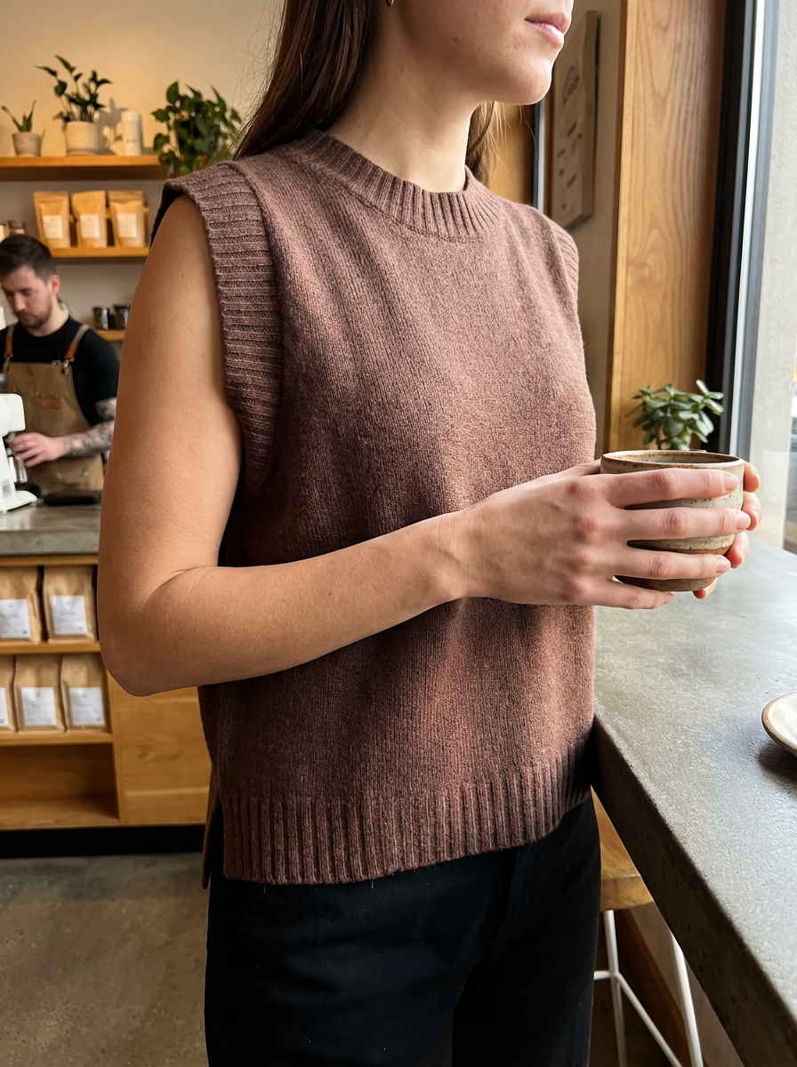 MaryJane Sleeveless Sweater