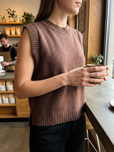 MaryJane Sleeveless Sweater