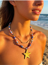 Layered Star Necklace