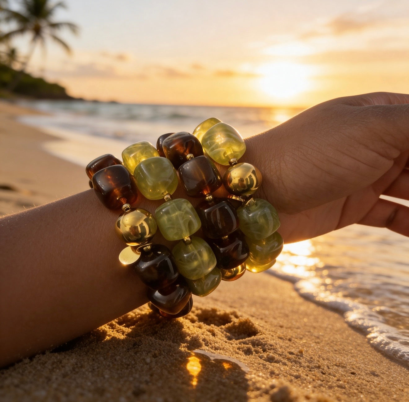 Chunky Beaded Bracelet