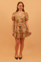 Chloe Floral Mini Dress