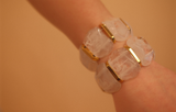 Curved Chunky Bracelet