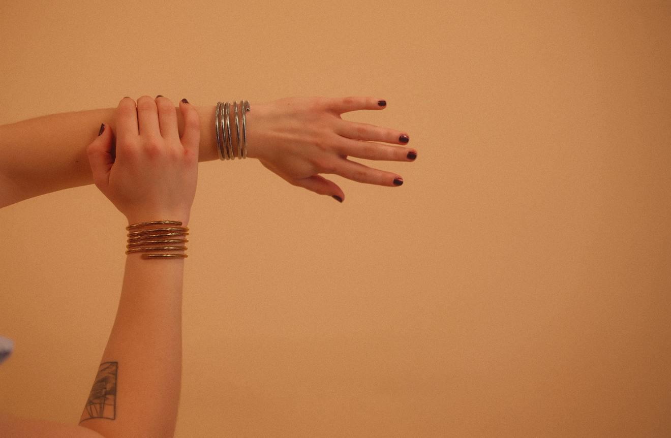 Priya Coil Wrap Bracelet