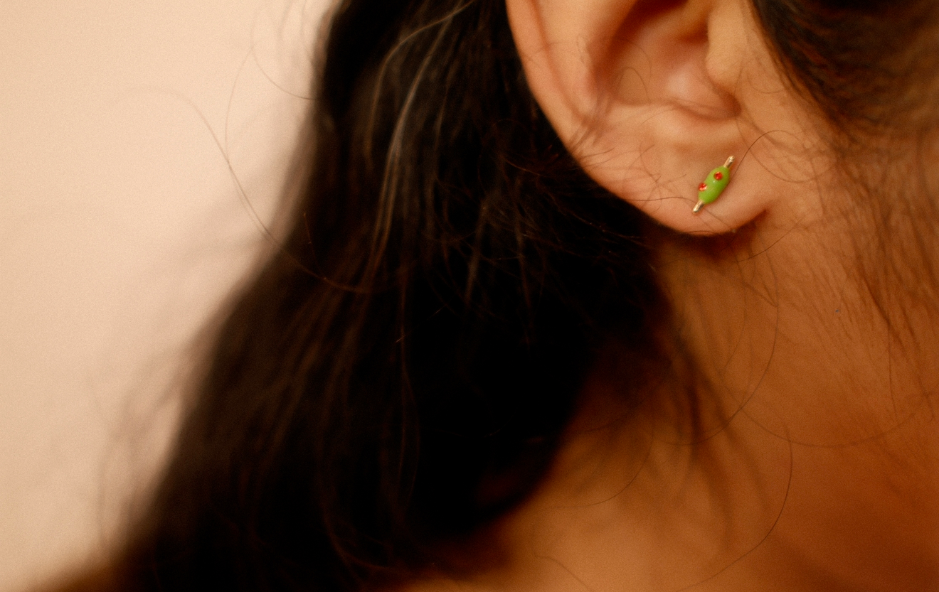 Martini Studs (Pair)