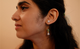 Pearl Bar Earrings