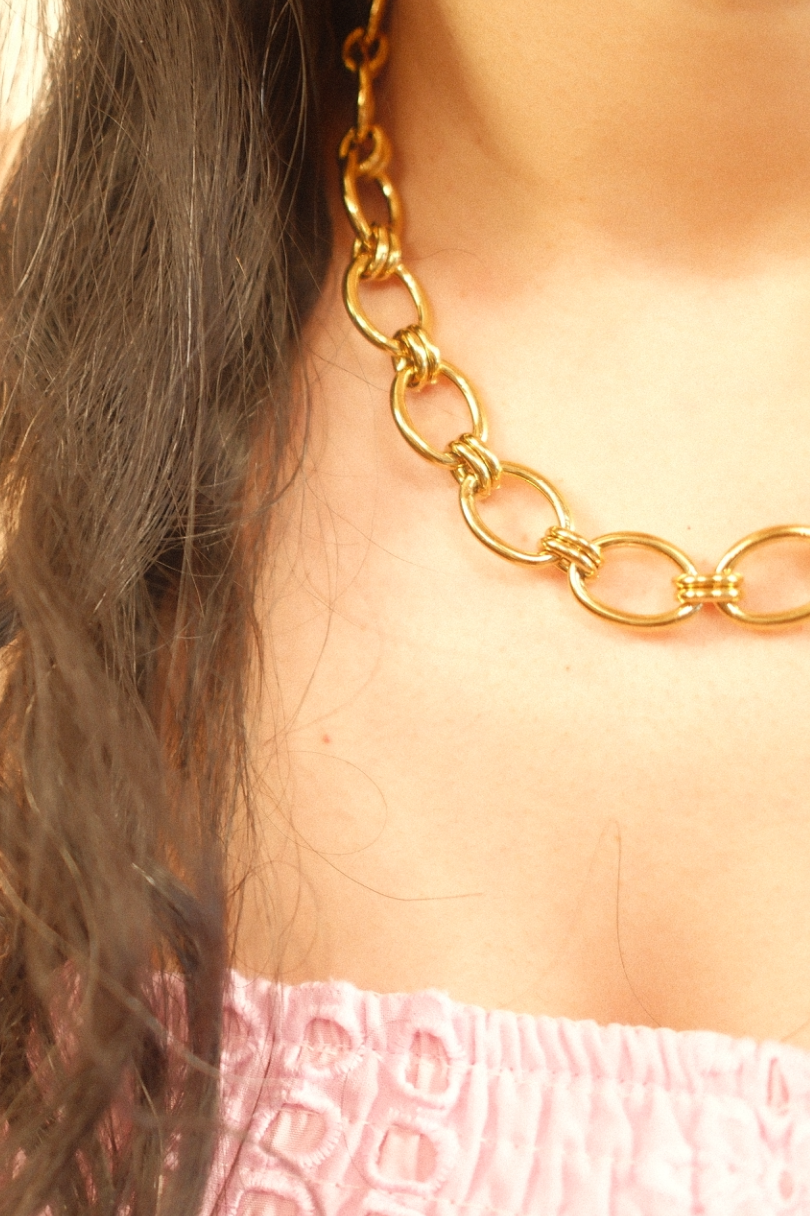 Oval Chain Necklace