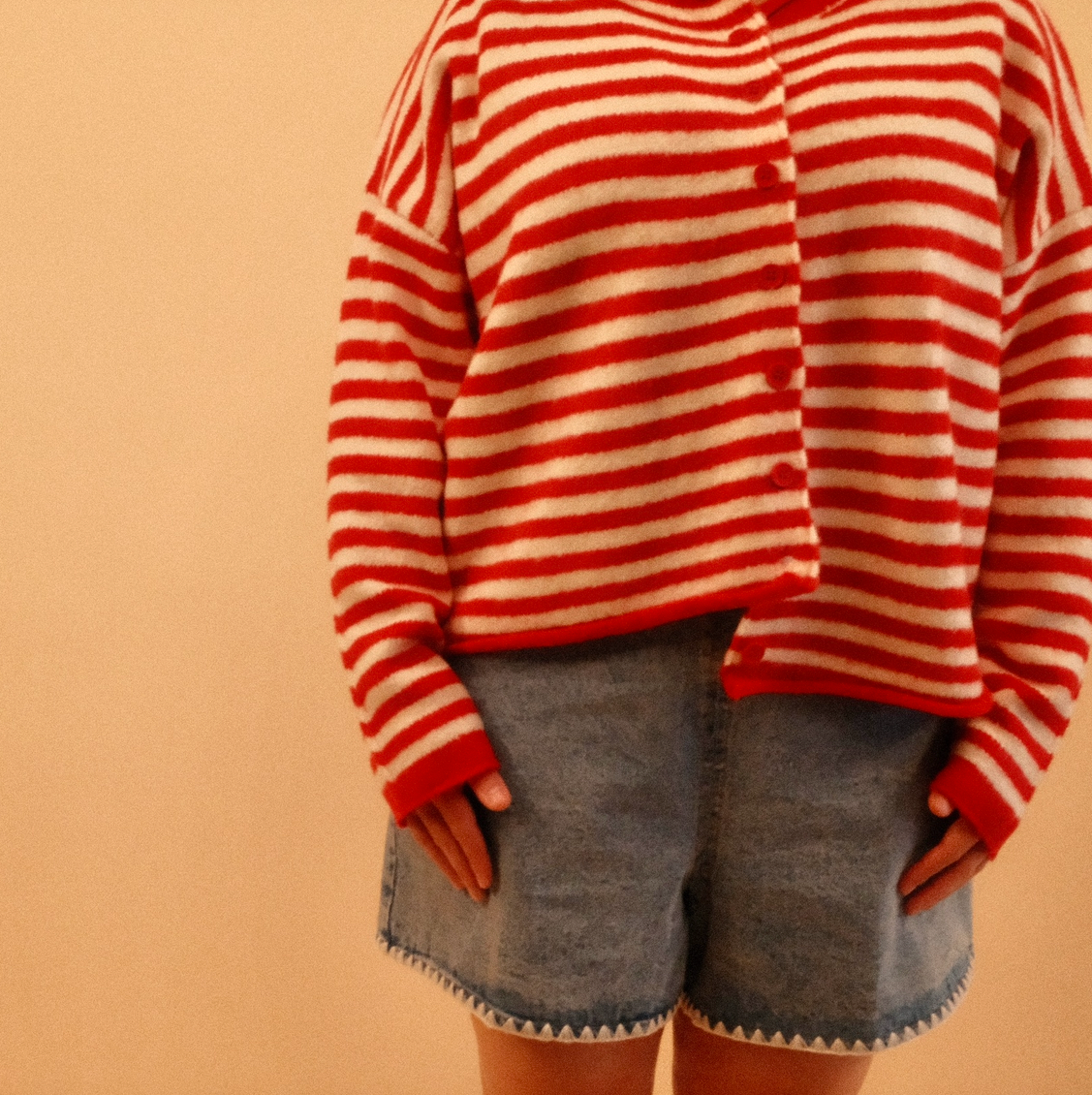 Walda Stripped Cardigan