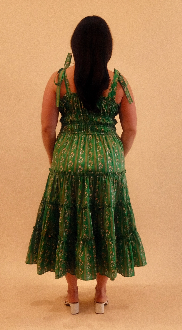 Amma Floral Midi Dress