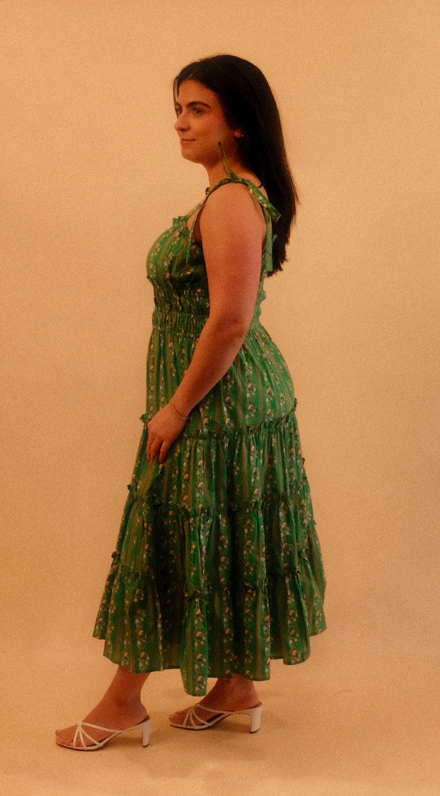 Amma Floral Midi Dress