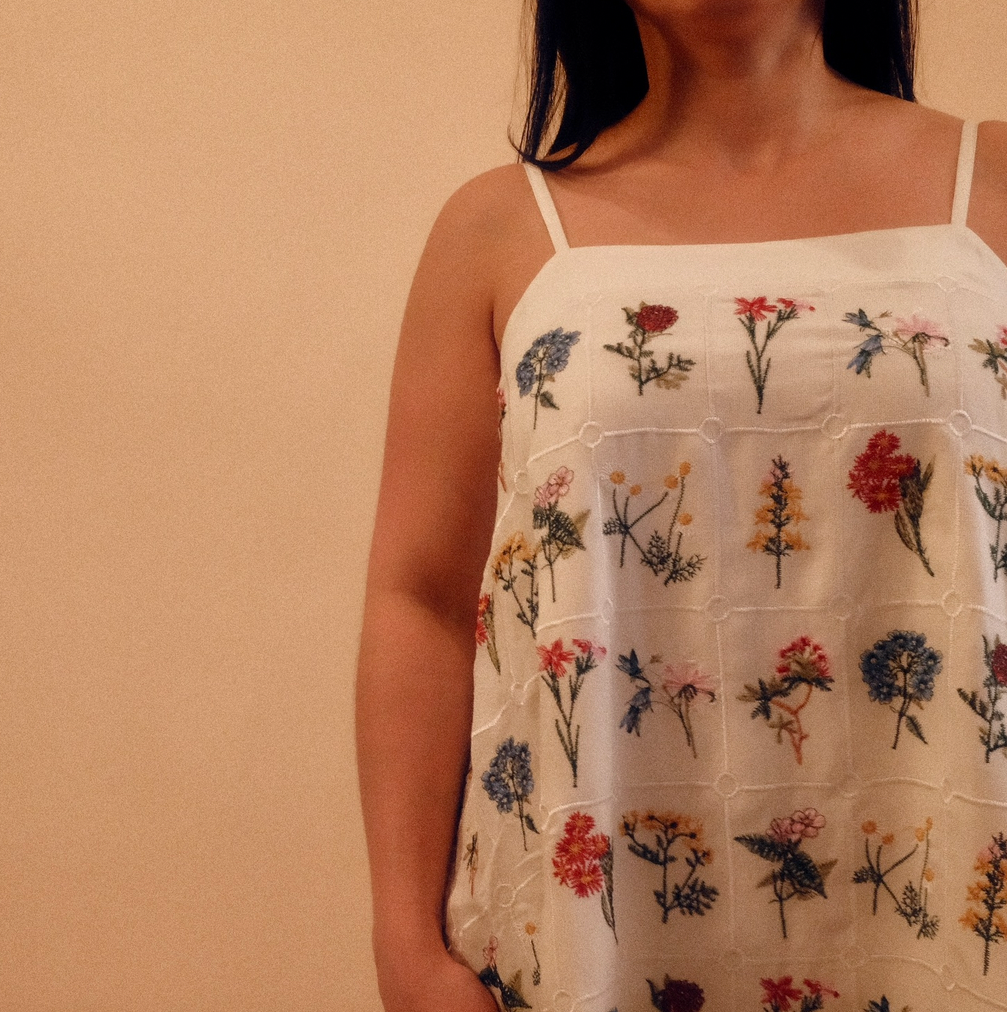 Ally Floral Mini Sleeveless Dress