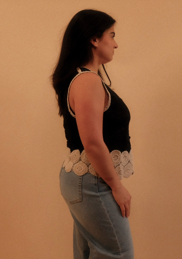 Francine Crochet Vest Top