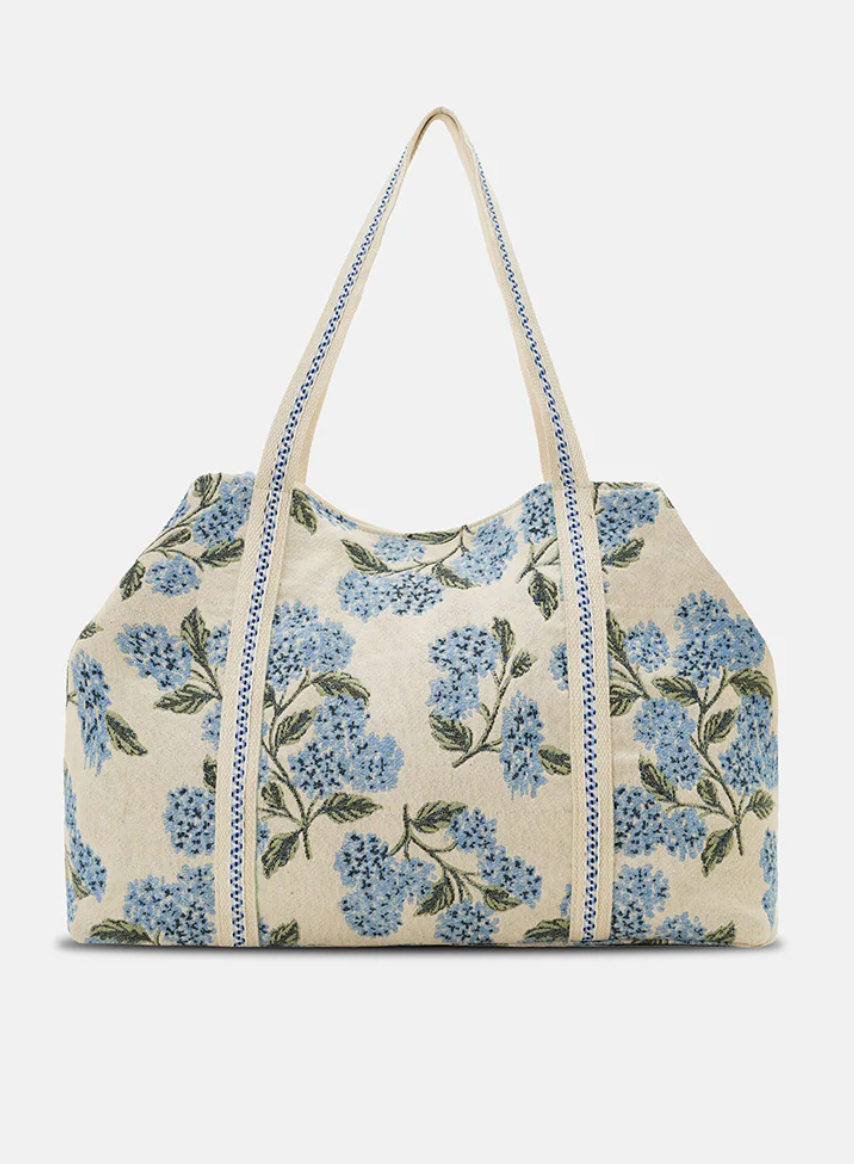New England Lobster Beaded Oversized Tote