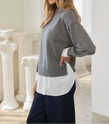 Noelle Layered Kit Sweater Top