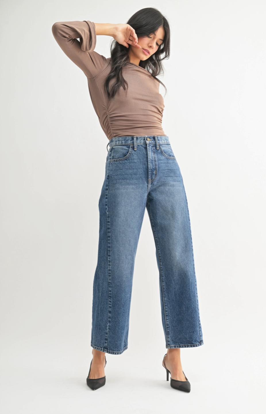 Nick Denim Barrel Jean