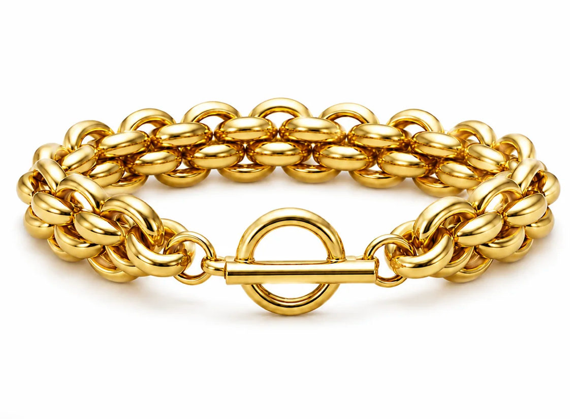 Chunky Gold Chain Nora Bracelet