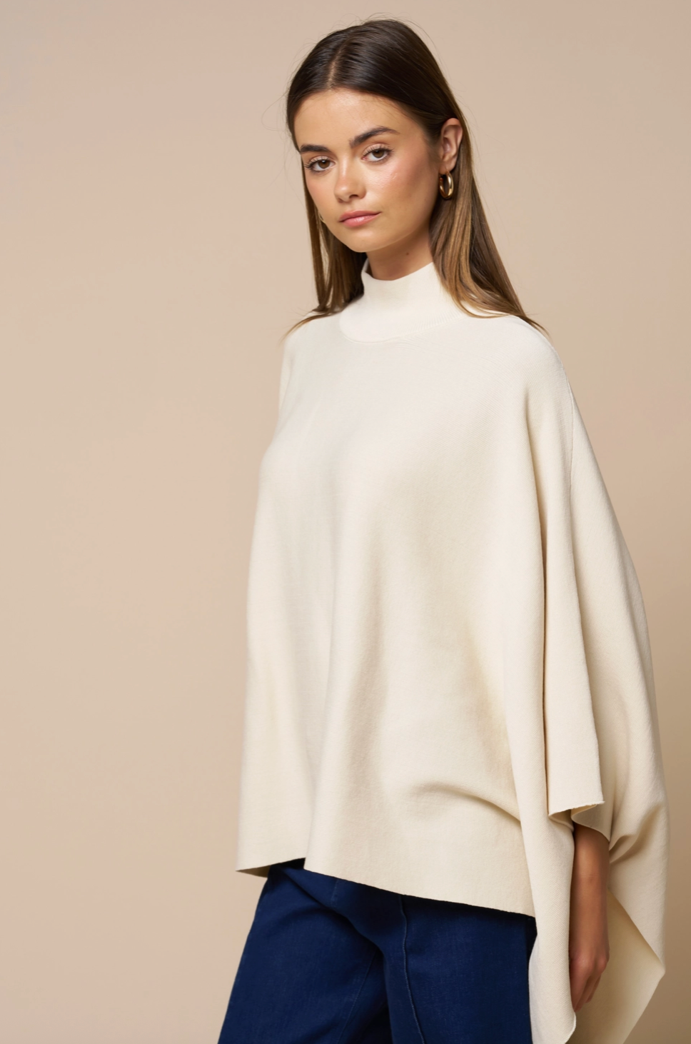 Marybeth Poncho Sweater