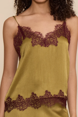 Claire Lace Trim Mini Skirt